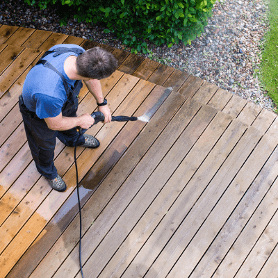 Deck Cleaning