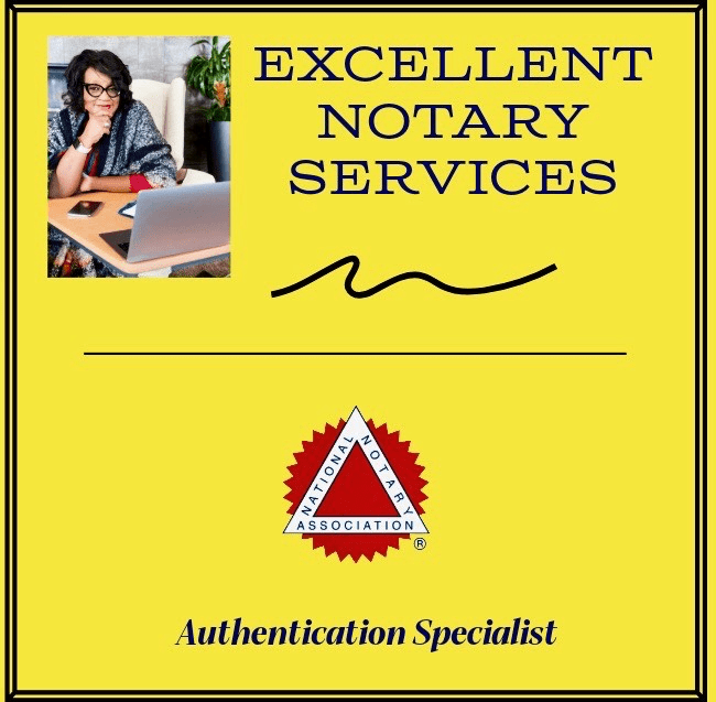 Excellent Notary Services