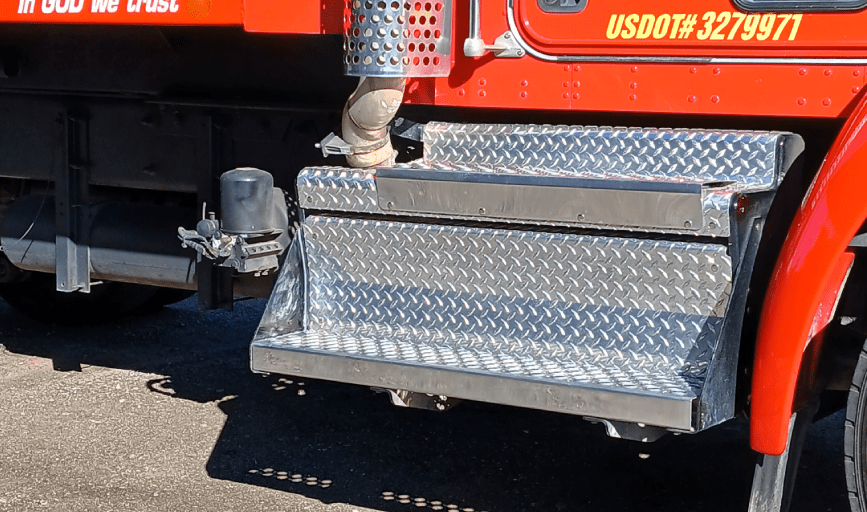 DIAMOND PLATE ALUMINUM POLISHING