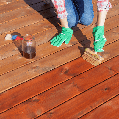 Deck Staining