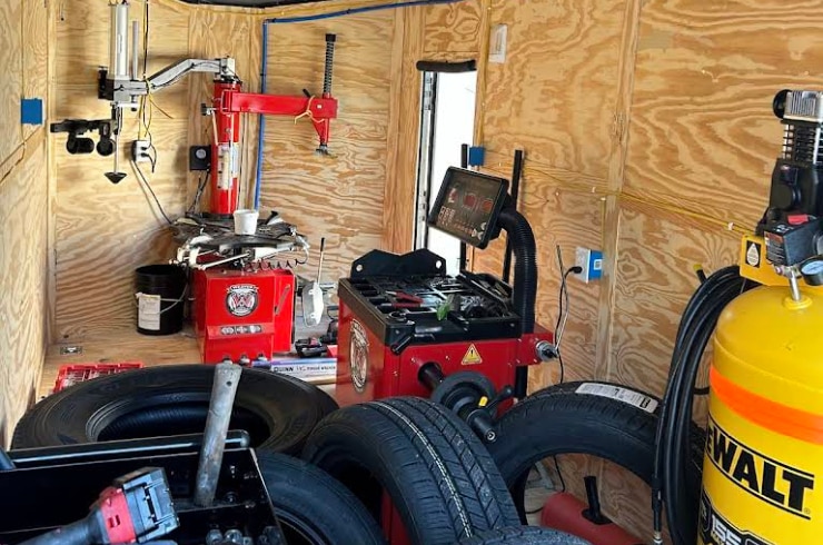 One Shot Mobile Tire