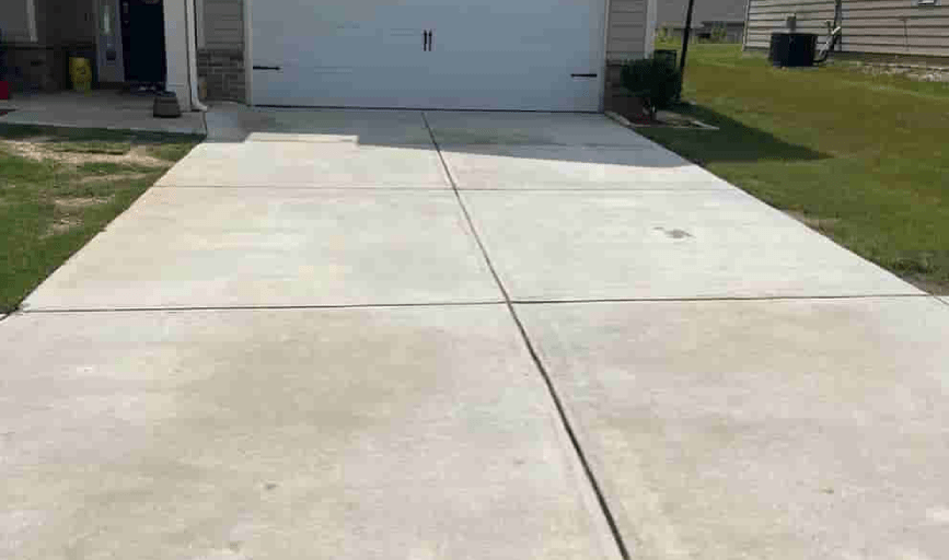 Driveway Pressure Washing