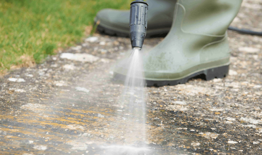 Sidewalk Pressure Washing