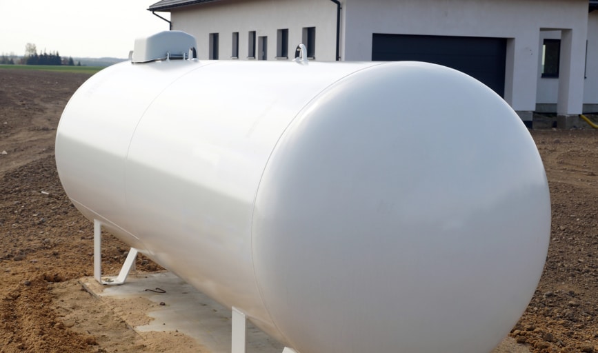 Propane Tank Installation