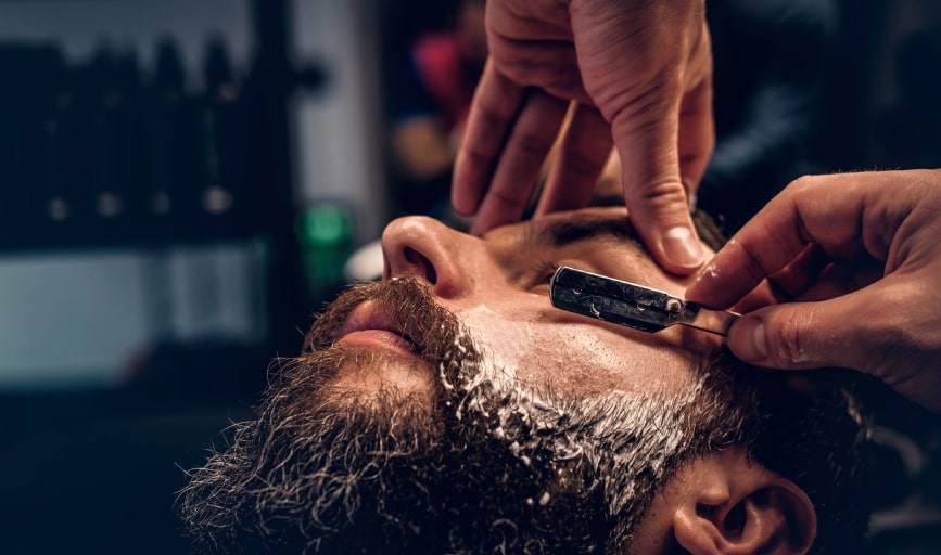 Straight Razor Shave