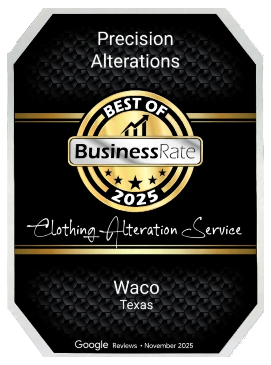Precision Alterations Badge