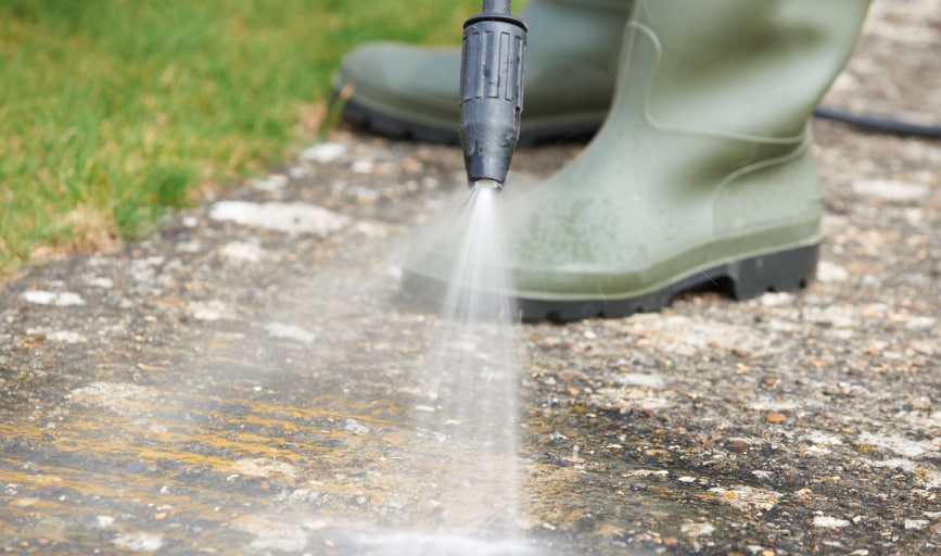 Sidewalk Pressure Washing