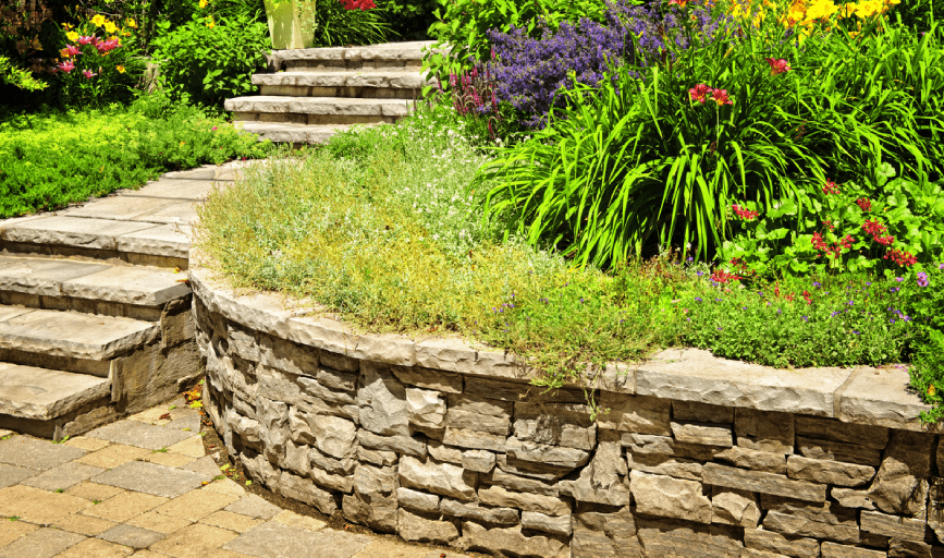 Retaining Wall Installation