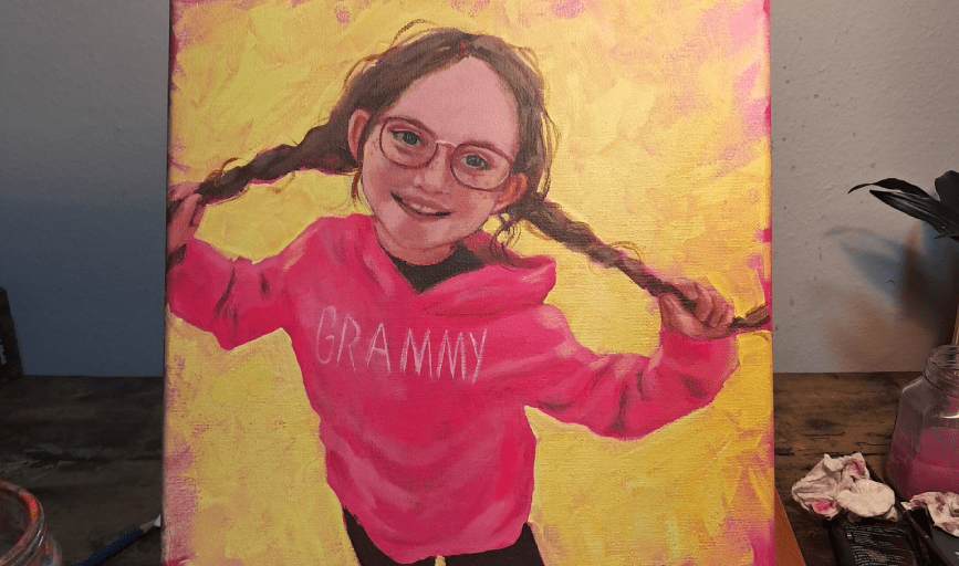 Live Portrait Painting