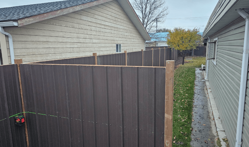 Wood Fence Installation