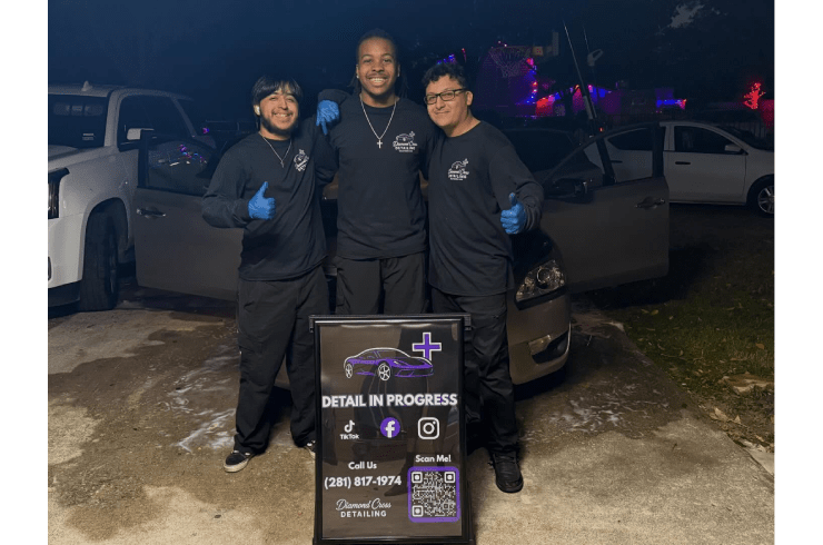 Diamond Cross Detailing