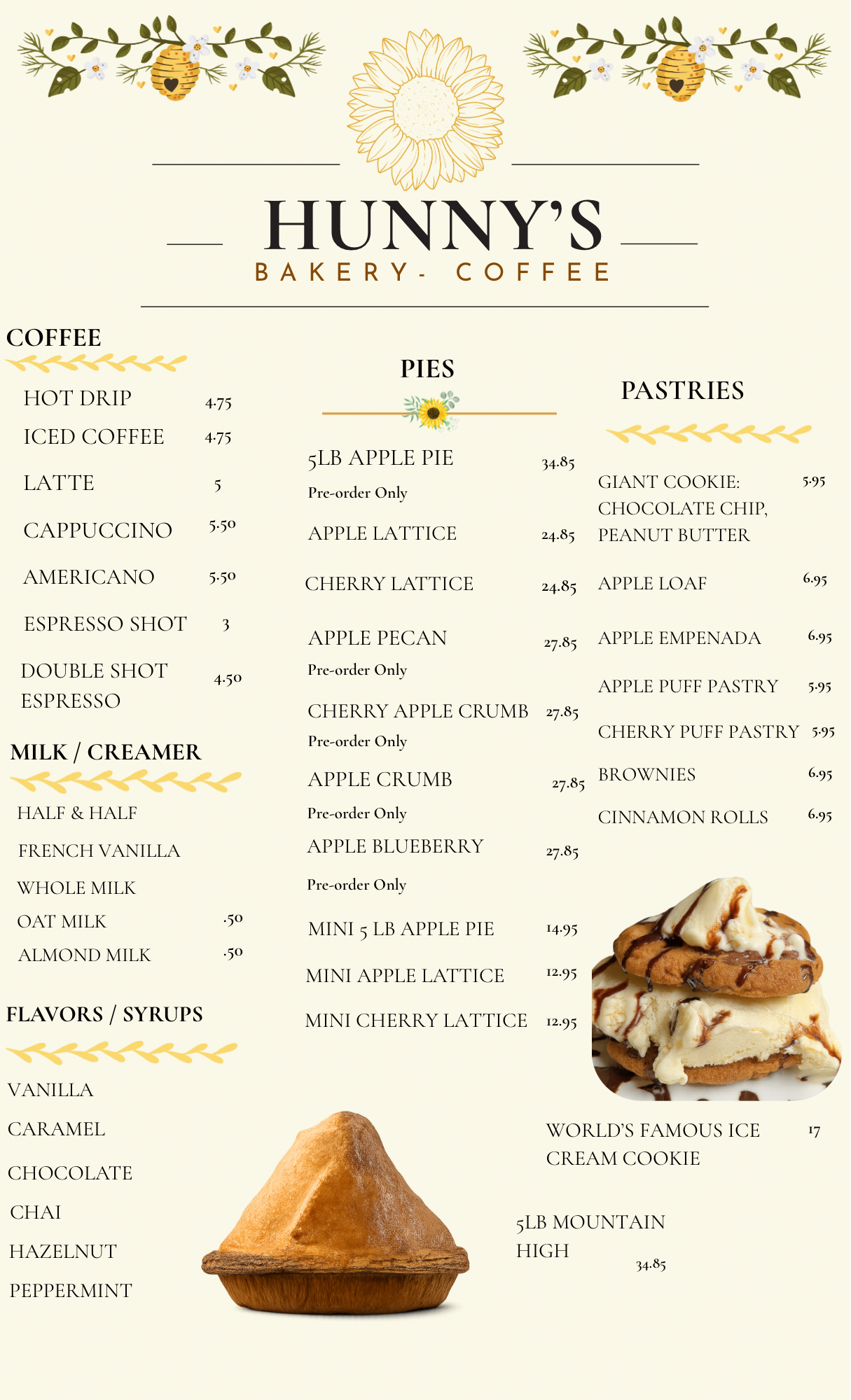 Hunny's Restaurant & Bar is a Family Restaurant in Palm Springs, CA 92262