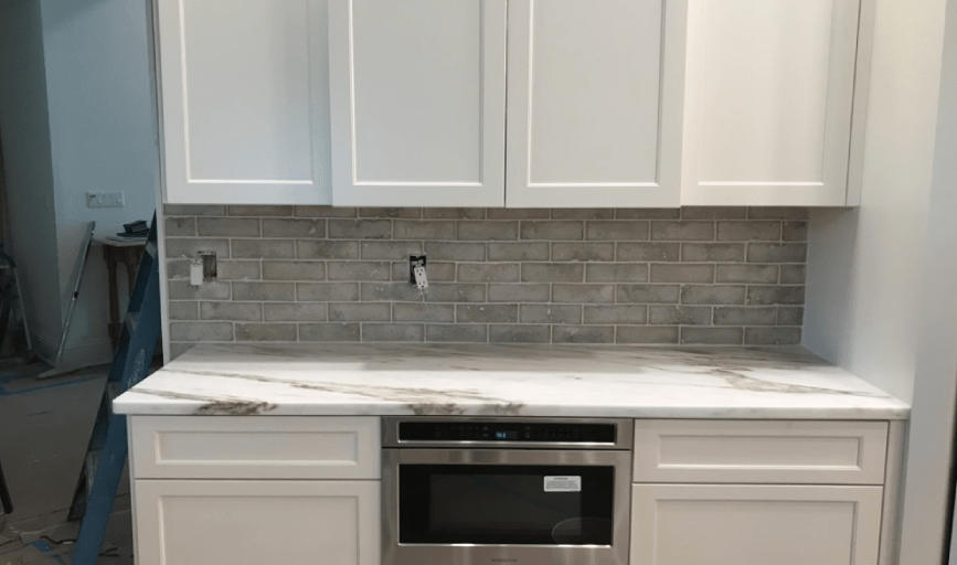 Backsplash Tile Installation