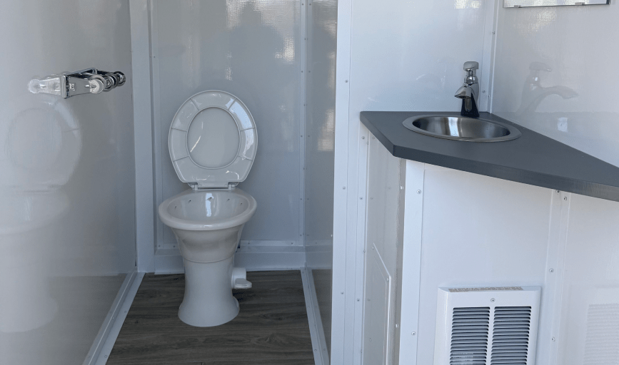 WEDDING RESTROOM TRAILERS