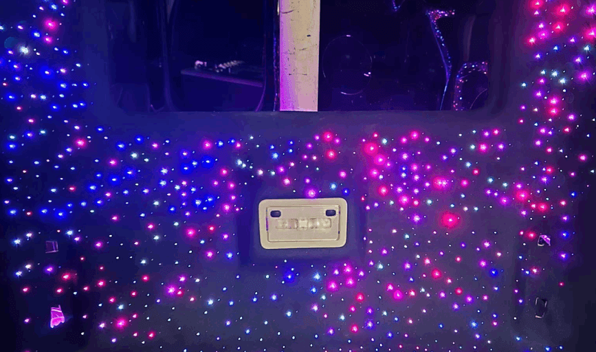 Starlight Headliner Installation