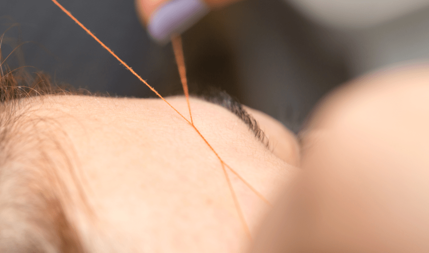 Eyebrow Threading