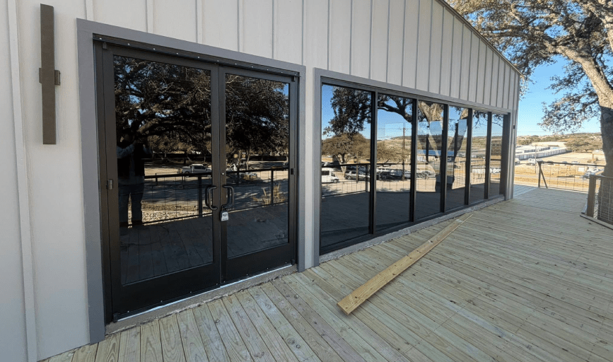 Glass Door Installation