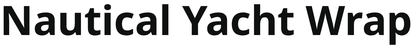 Nautical Yacht Wrap