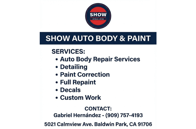 Show Auto Body & Paint