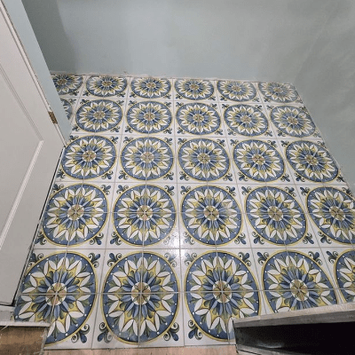 Shower Tile Installation