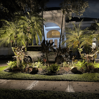 Landscape Lighting Installation