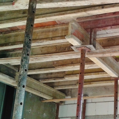 Lally Column Installation