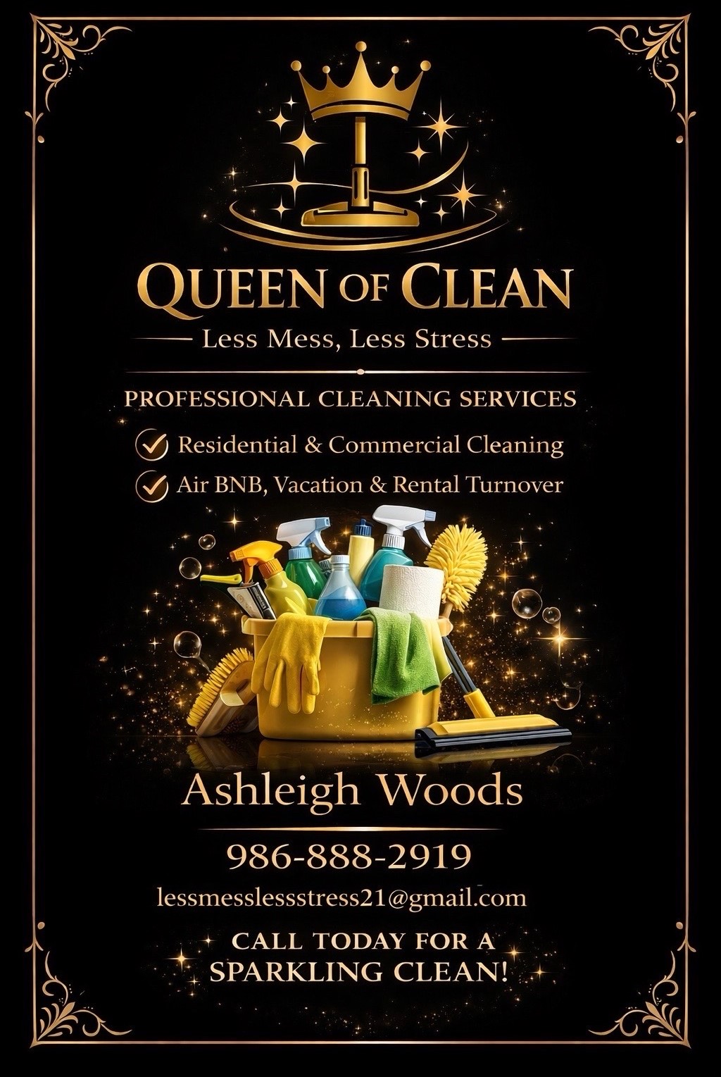 Less Mess Less Stress Flyer