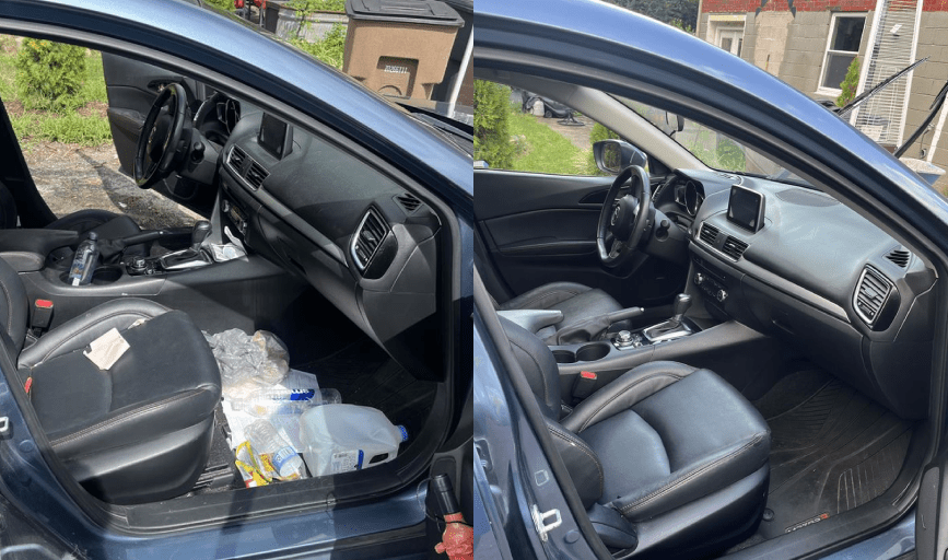 Interior Car Cleaning