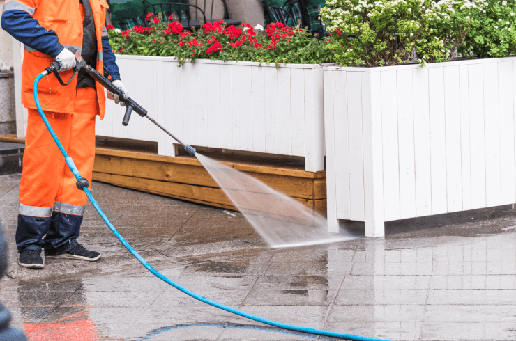 Big brothers pressure washing