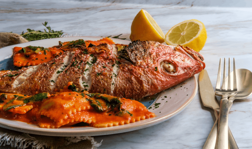 Grilled Red Snapper