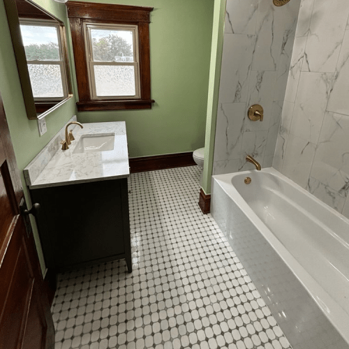 Shower Tile Installation