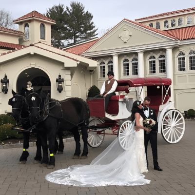 WEDDING CARRIAGE RIDE