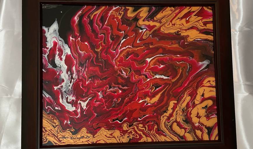 Acrylic Pour Painting