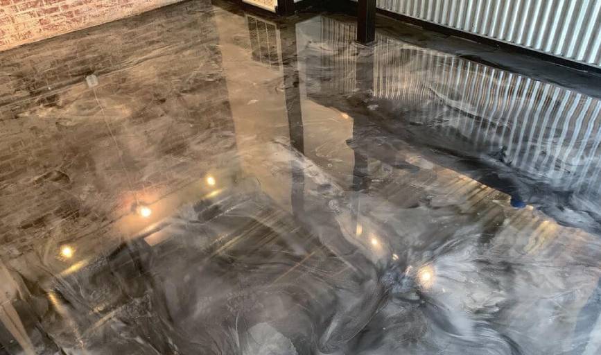 Metallic Epoxy Flooring