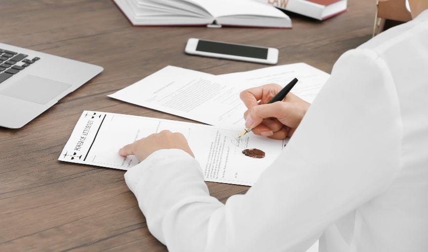 Power of Attorney Notary