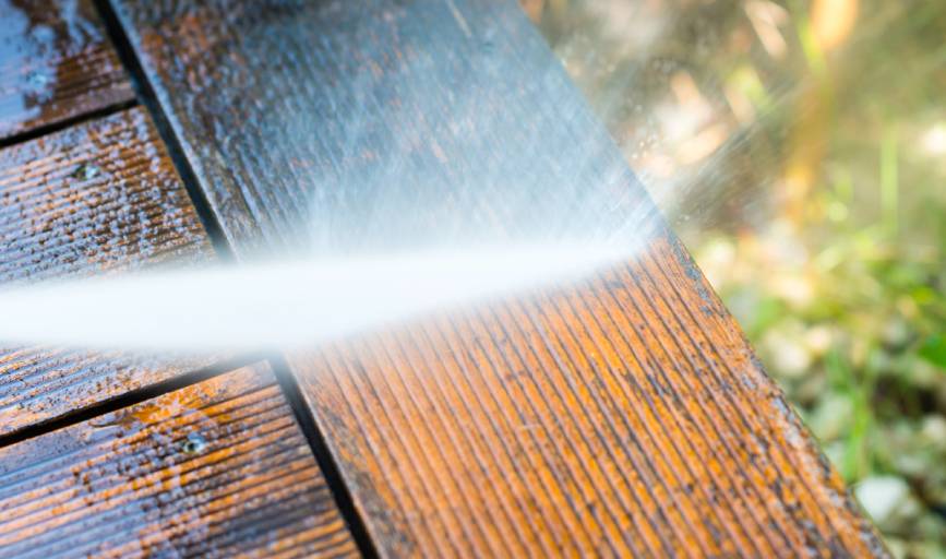 Deck Cleaning