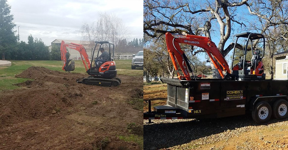 Combs 1 Rentals has Excavation Equipment in Oakdale, CA