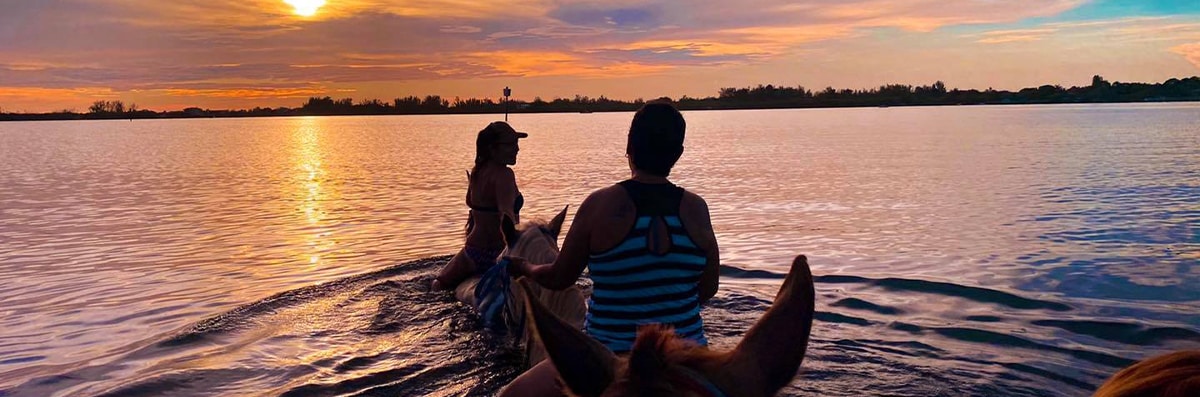 Sunset Horseback Riding