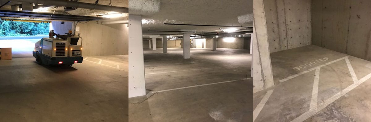 Parking Lot Sweeping