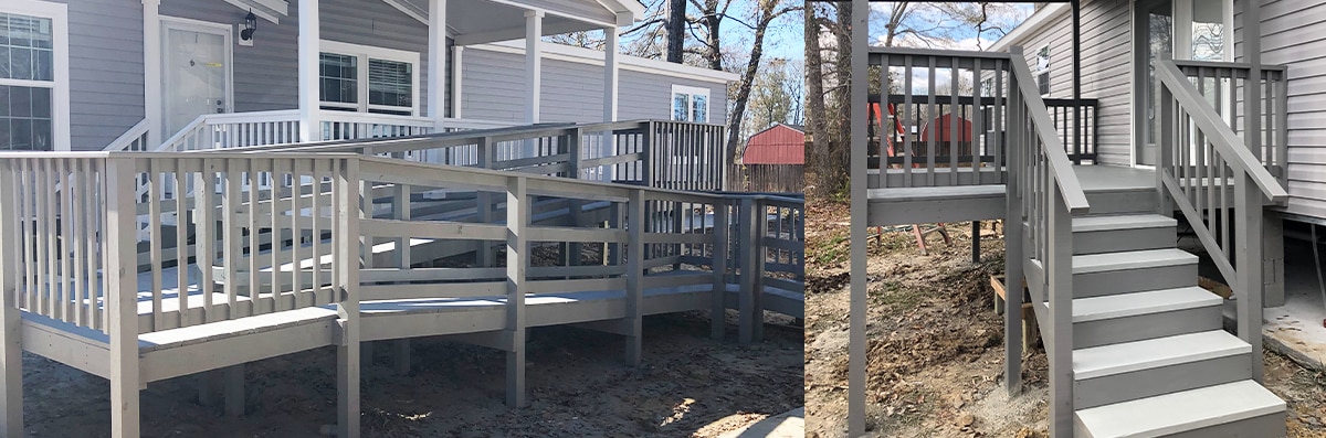 Mobile Home Deck Builder