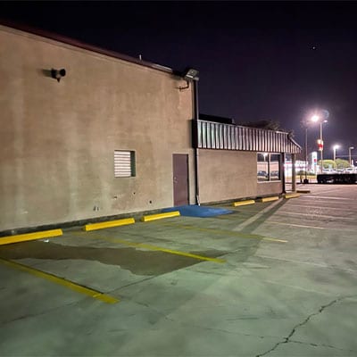 Wheel Stop Installation