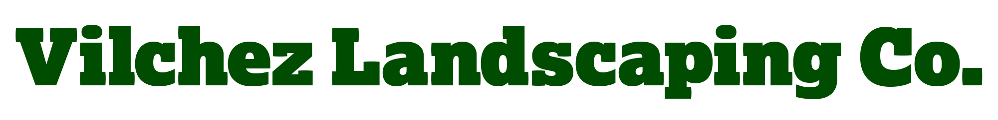 Vilchez Landscaping Co.
