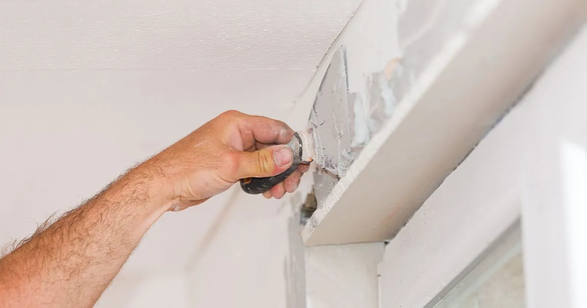 American Acoustics texture matching and drywall repair