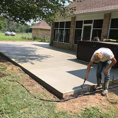 Concrete Patio