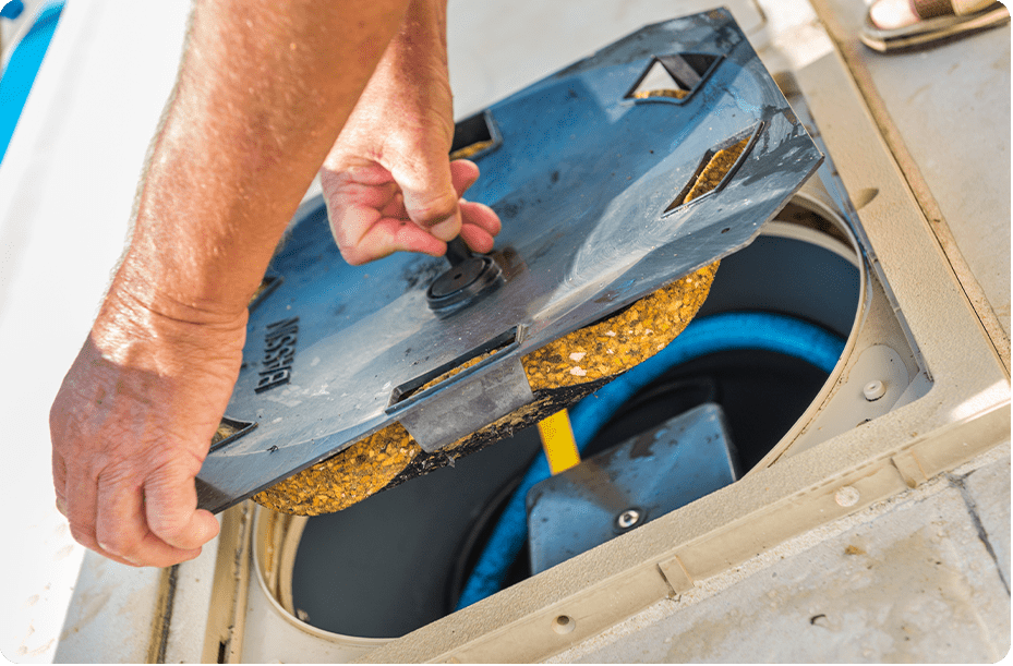 Pool Filter Cleaning 