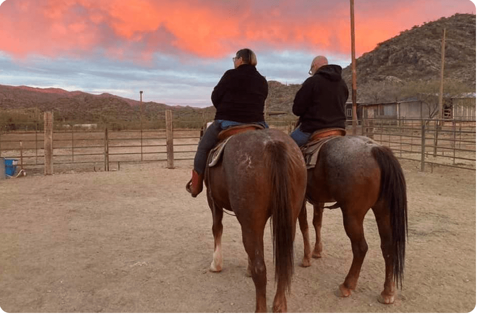 Sunset Horseback Riding