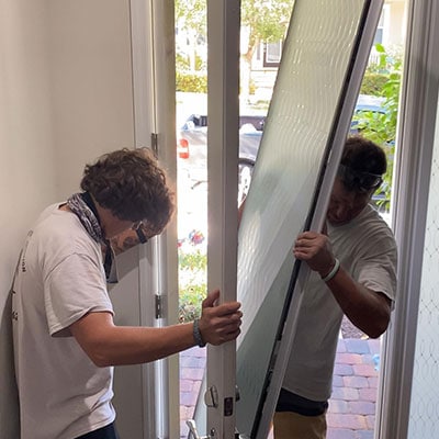 Glass Door Installation