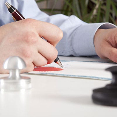 Legal Document Signing 