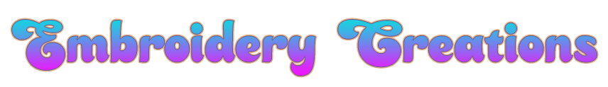 Embroidery Creations