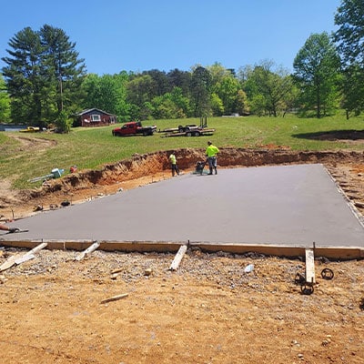 Concrete Slab Installation